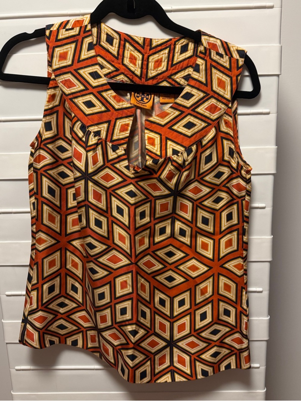 Tory Burch Silk Sleeveless Blouse